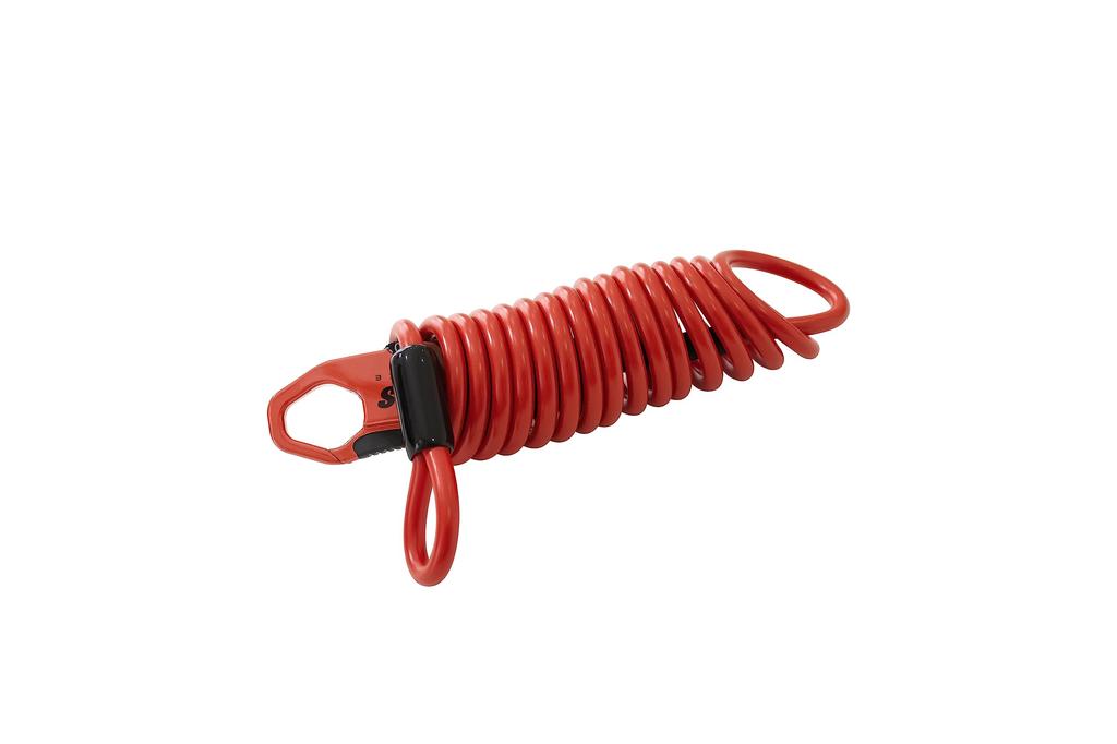 Crops Wire Lock 5mm x Q5-COCON 1800mm, 3-Digit Dial, SPD09-CCN-04 (Red)