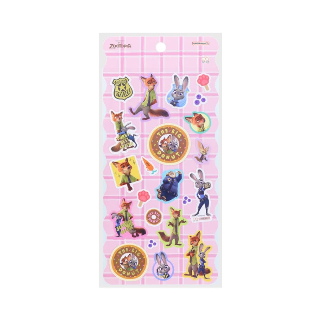 

Зверополис [Лист наклеек] Наклейки Помашите своим приятелем Коллекция Дисней