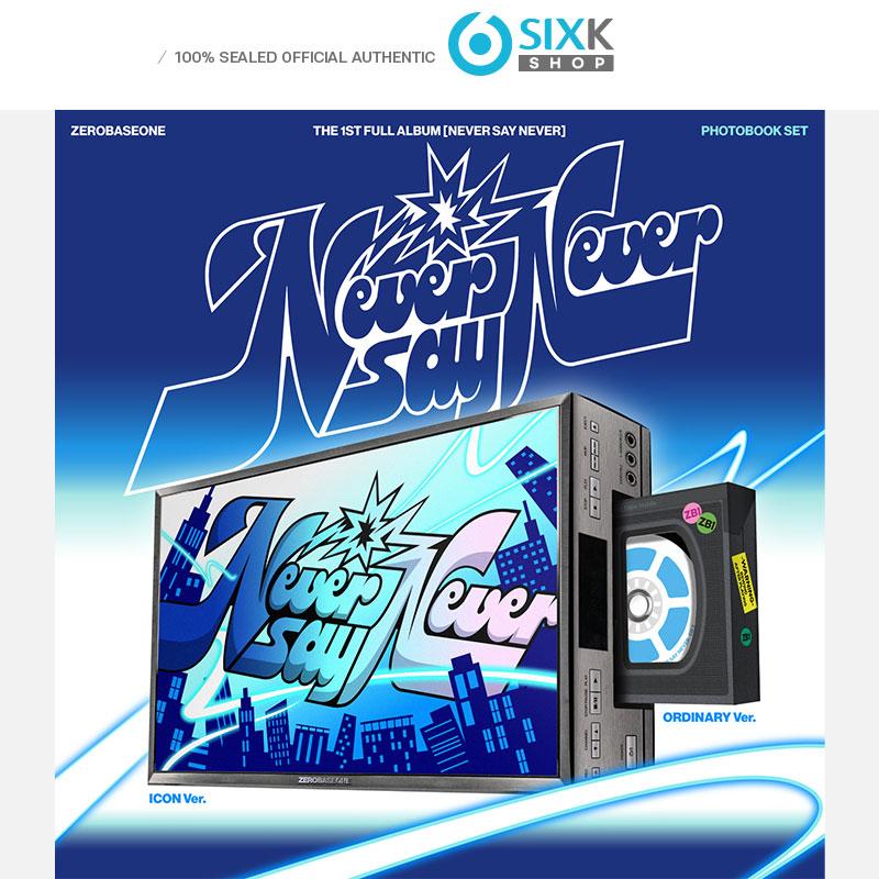 

[Предзаказ] [РОЗЫГРЫШ] ZEROBASEONE - 1-й полноформатный альбом [Never Say Never] версия ФОТОБУК MNETPLUS RANDOM 1EA