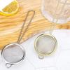 1PC Fine Mesh Strainer Stainless Steel Matcha Sifter Very Fine Mesh Rust-Proof Tea Strainer Small Food Sifters For Kitchen