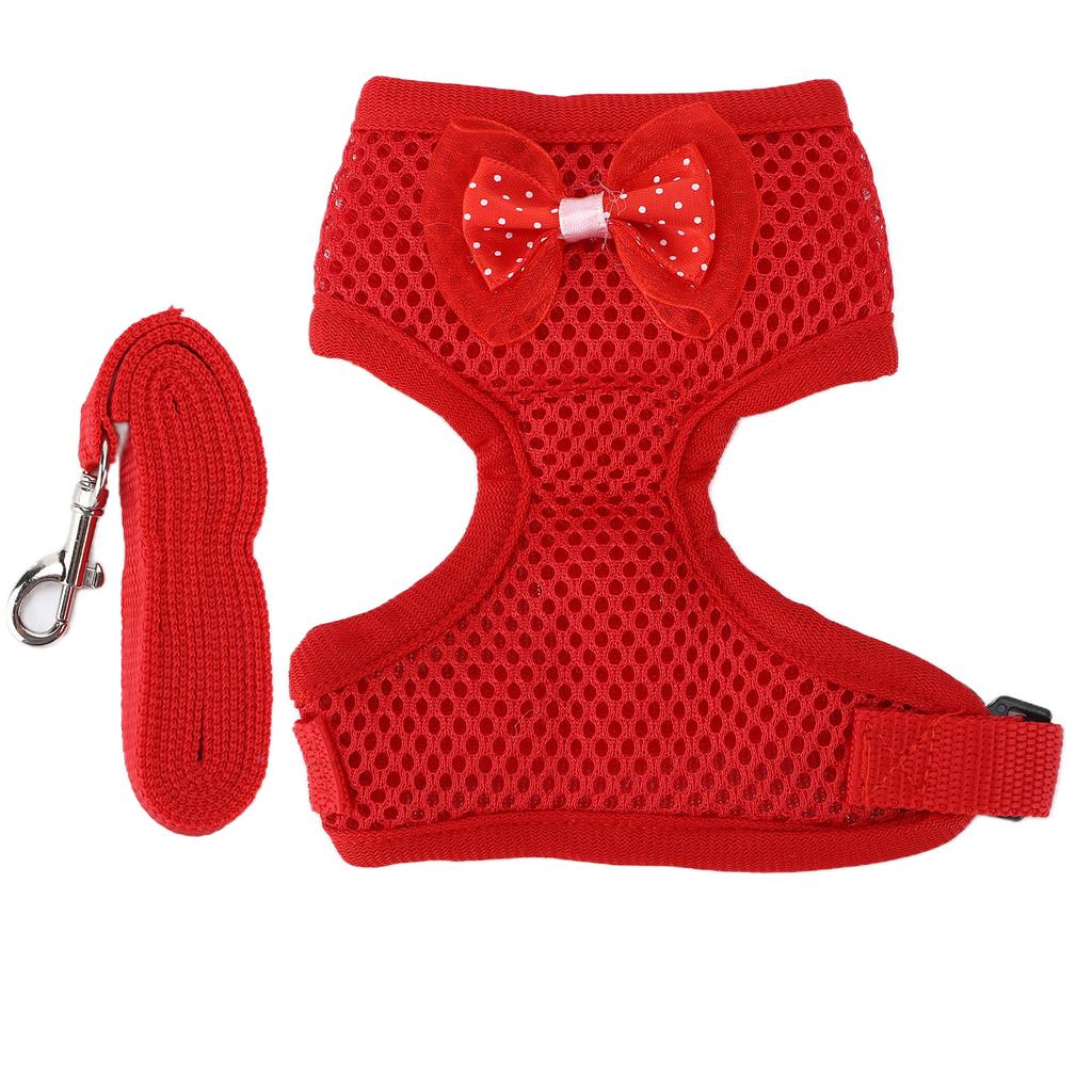 Verstellbares Hühnergeschirr und Leine Bequeme Atmungsaktive Hühnerweste für Hennen HähneM Rot