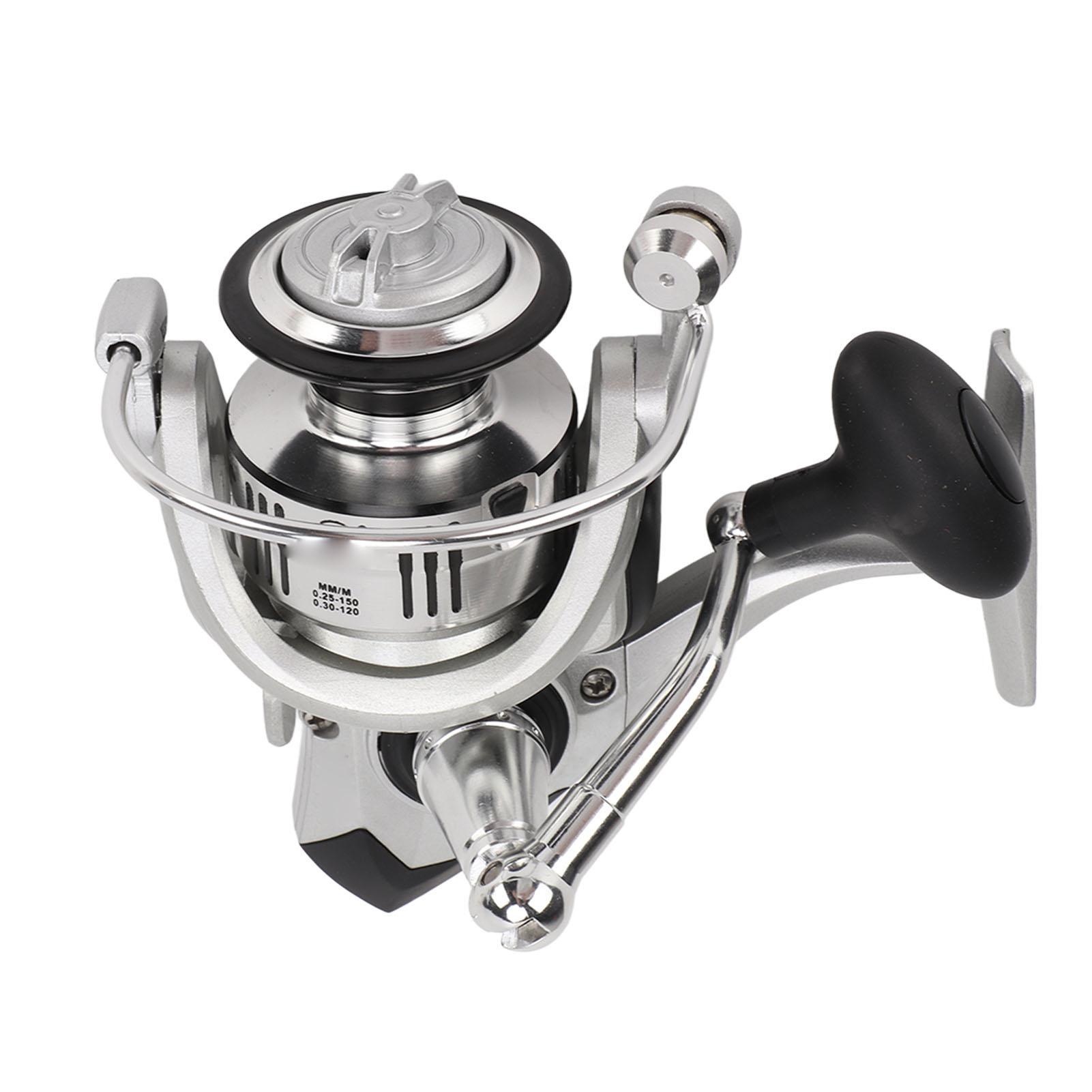 Metal 13+1BB Bearing Spinning Reel Sea Rod Lure Fishing Line Wheel 5.2:1 Gear Fishing Reel