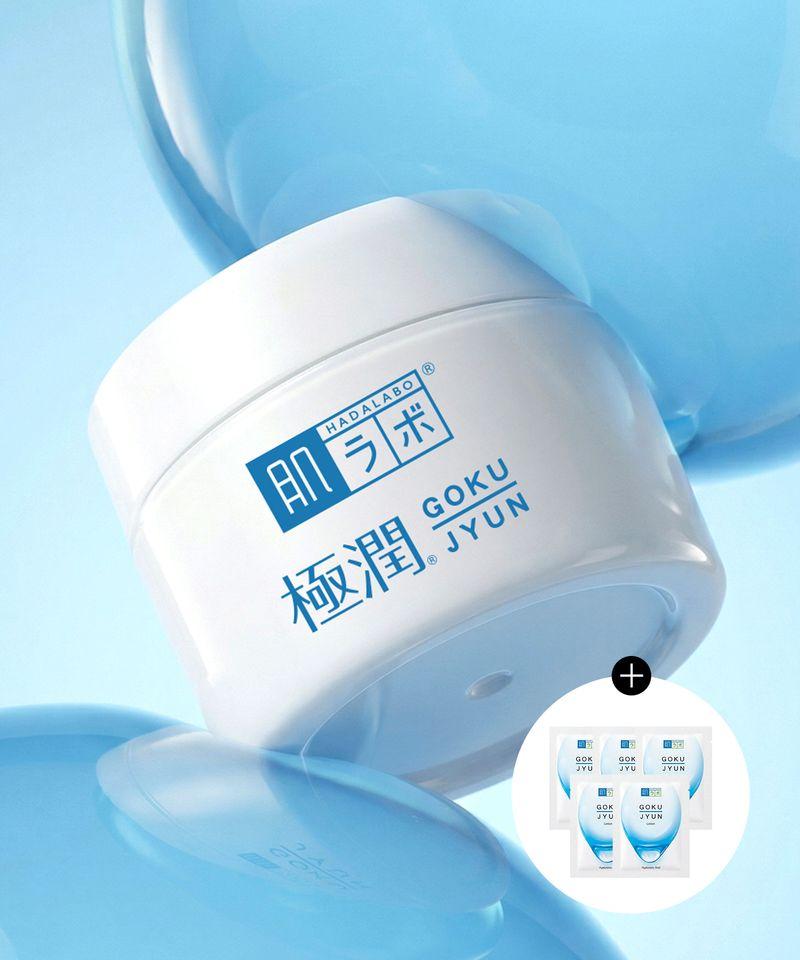 [High Moisture/Radiance Cream] Gokujun Cream 50ml (+Gokujun Lotion 2ml 5 Sheets Gift)