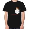 Pocket Doge Tshirt Doge Dog Meme Graphic T Shirts Fashion Tees Tops Summer Cotton New Shirts And Tshirts Oneck Print T Shirt