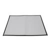 Fireproof Grill Pad Fiberglass Cloth Heat Resistant Foldable Square Fire Pit Mat for Patios Yards Gray L 105x60cm