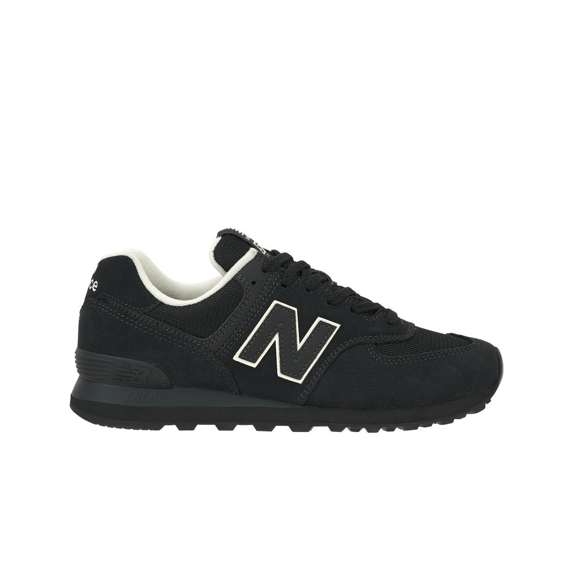 New Balance Niko And  Nb 574 Bequeme Vielseitige Low Top Freizeit-Stadtschuh Laufschuhe Unisex Sneaker Schwarz U574NAB 42.5