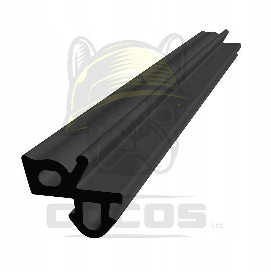 Seal for PVC windows S-1586 WITAL BLACK 1m