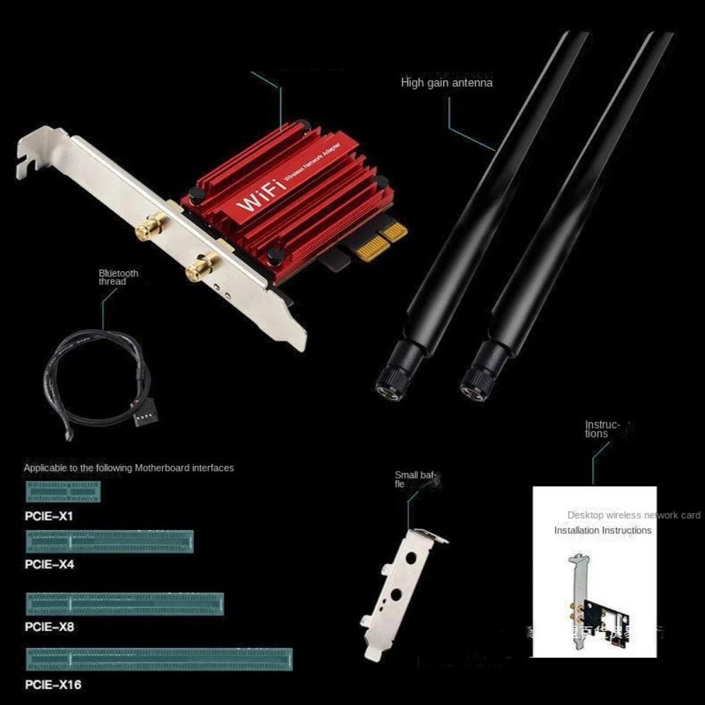Dual Band Wireless Network Card WiFi 5 USB Wifi Adapter  for Computer/Phone/Tablet