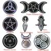 Spiral Goddess Necklace Pendant Resin Mold Epoxy Mirror Mold DIY 8 In 1 Silicone Mold Totem Pendant Mold