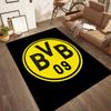 Borussia Dortmund Floor Mat Suitable For Outdoor Decorate Room Entryway Game Room Antislip Carpet Anime Office Decor