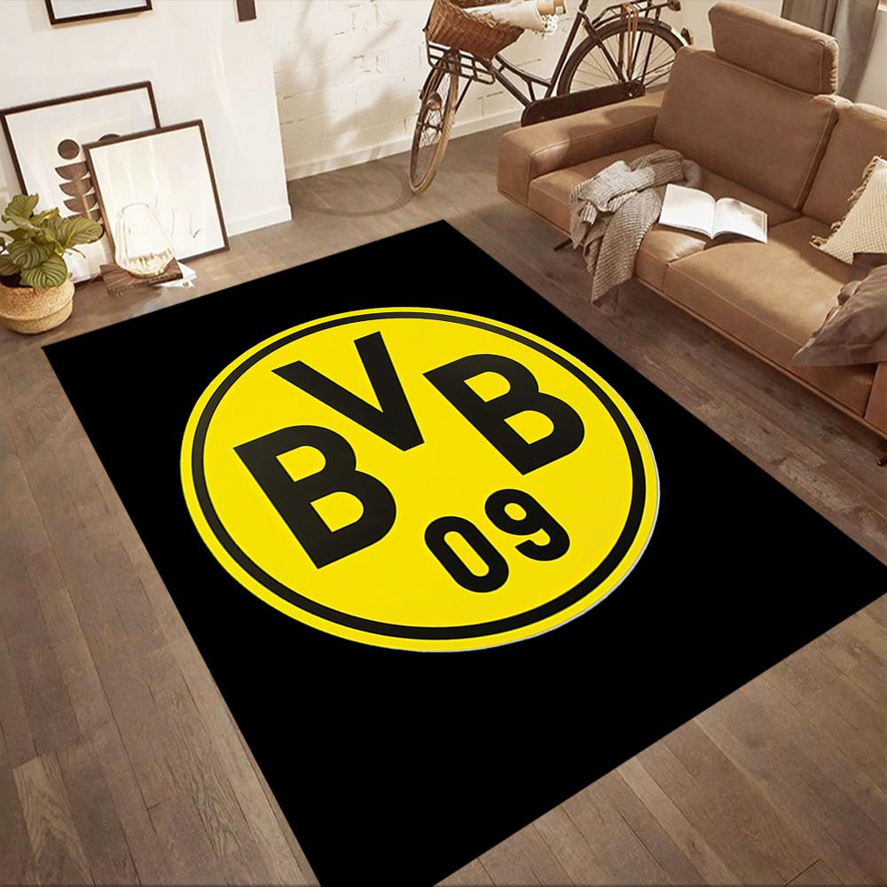 Borussia Dortmund Floor Mat Suitable For Outdoor Decorate Room Entryway Game Room Antislip Carpet Anime Office Decor