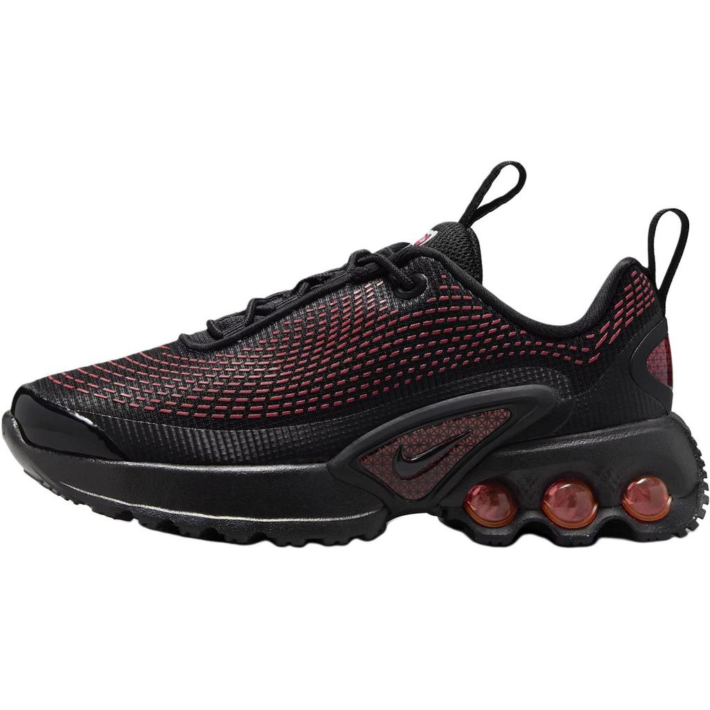 Nike Air Max DN PS Black Bright Crimson Kids Sneakers Red FN4453-006