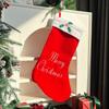 Large Christmas Gift Bag for Santa and Christmas Presents Claus, Stockings, (Red 2)