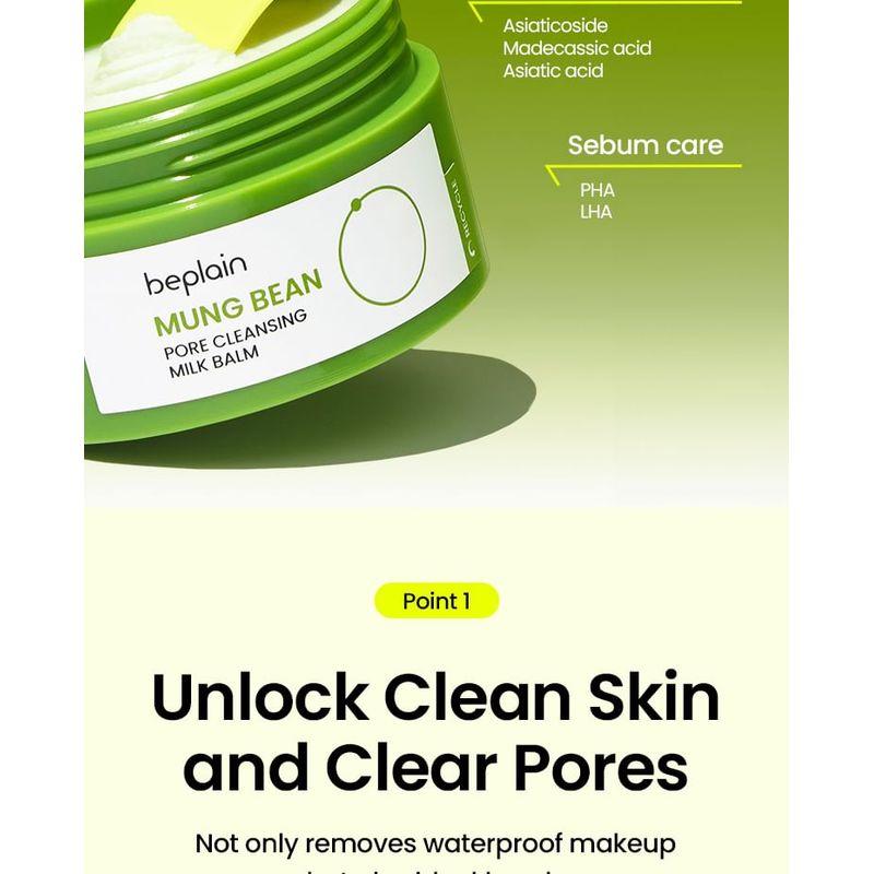 beplain - Mung Bean Pore Cleansing Milk Balm