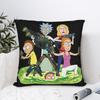 Pillow Case Ricked and Mortys Custom  Pillow Cover For Sofa Bedroom Home Decor Fashion Pillowcases