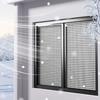 100*80cm Windproof Curtains Easy Roll Up Curtains Cold Weather Protection Thermal Energy Retention Water Resistance