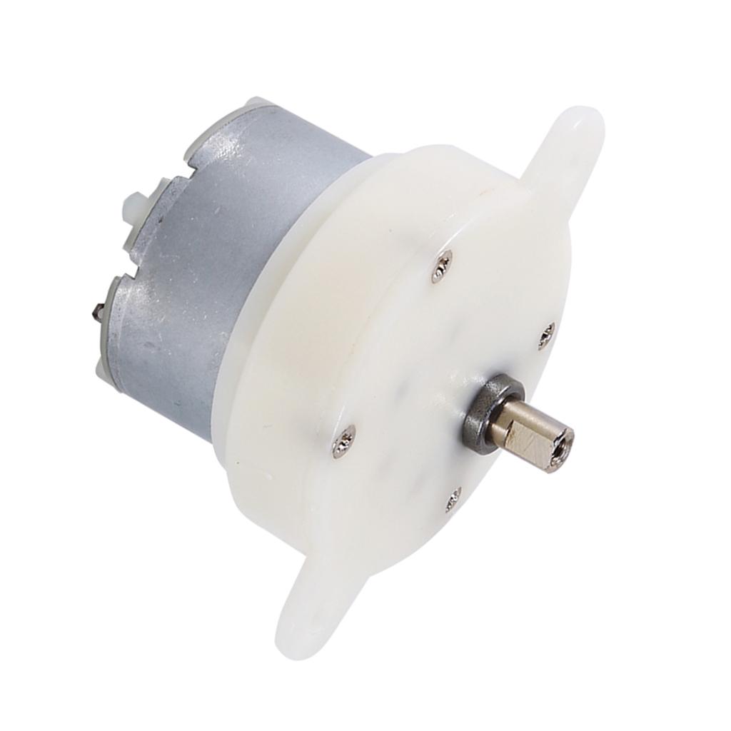 High Torque 12v DC Motor Slow Speed Electric Motor Gearbox 3RPM 4mm Shaft Diameter Micro Motor