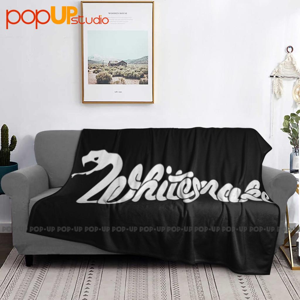 Whitesnake Ultra-Soft Blanket Quilt Winter Sofa Cover Bed Covers