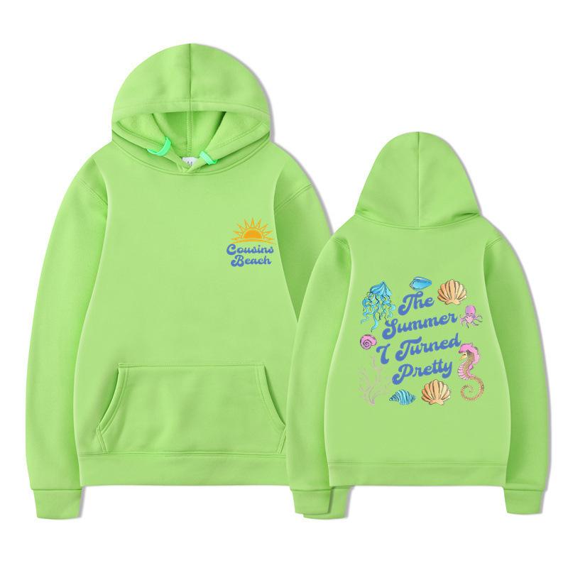 2025The Summer I Turned Pretty Hooded Sweater Loose Casual Hoodie