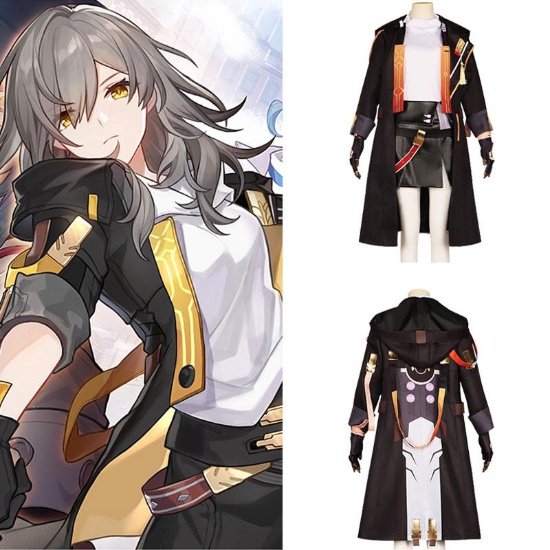 Rail Star Honkai Trailblazer Cosplay Costume Set Role Playing Party Fans Gift