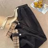 Frühling Damen Retro Corduroy Lässige Hosen Harajuku Weite Hosen Street Jogginghosen Gerade High Waist Hosen