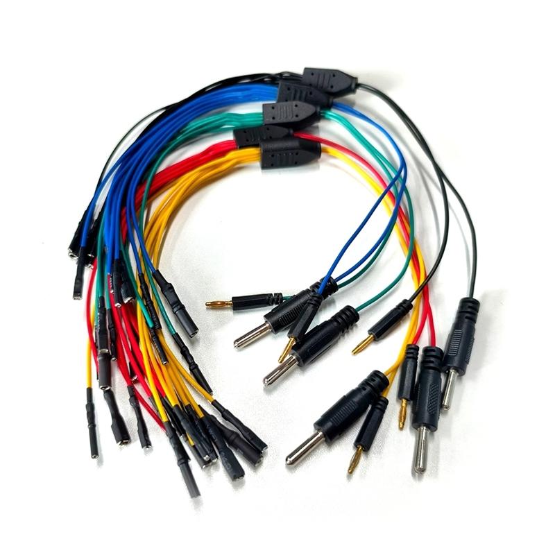CTBC001 8-Way ECU Breakout Leads For Automotive Diagnostic Oscilloscope Line Cable DIY Connection come illustrato a colori