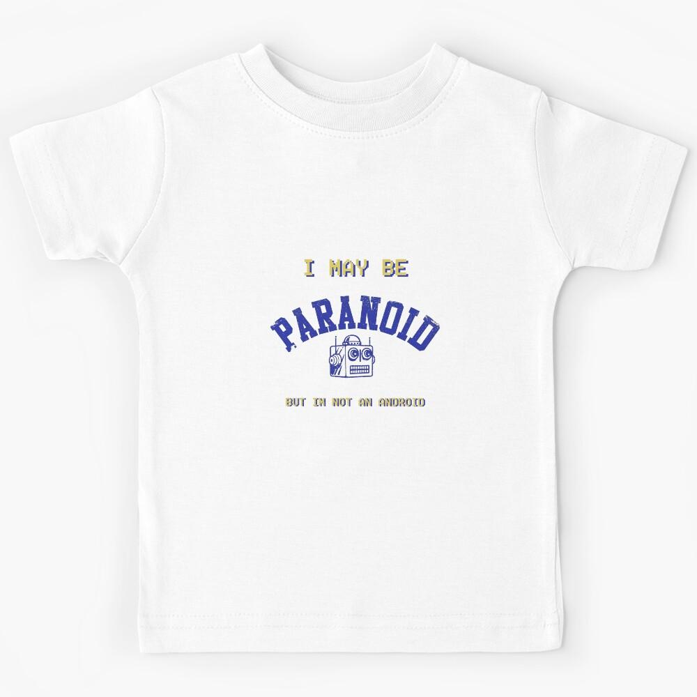 Paranoid Android - Radiohead - Blue version Kids T-Shirt 100