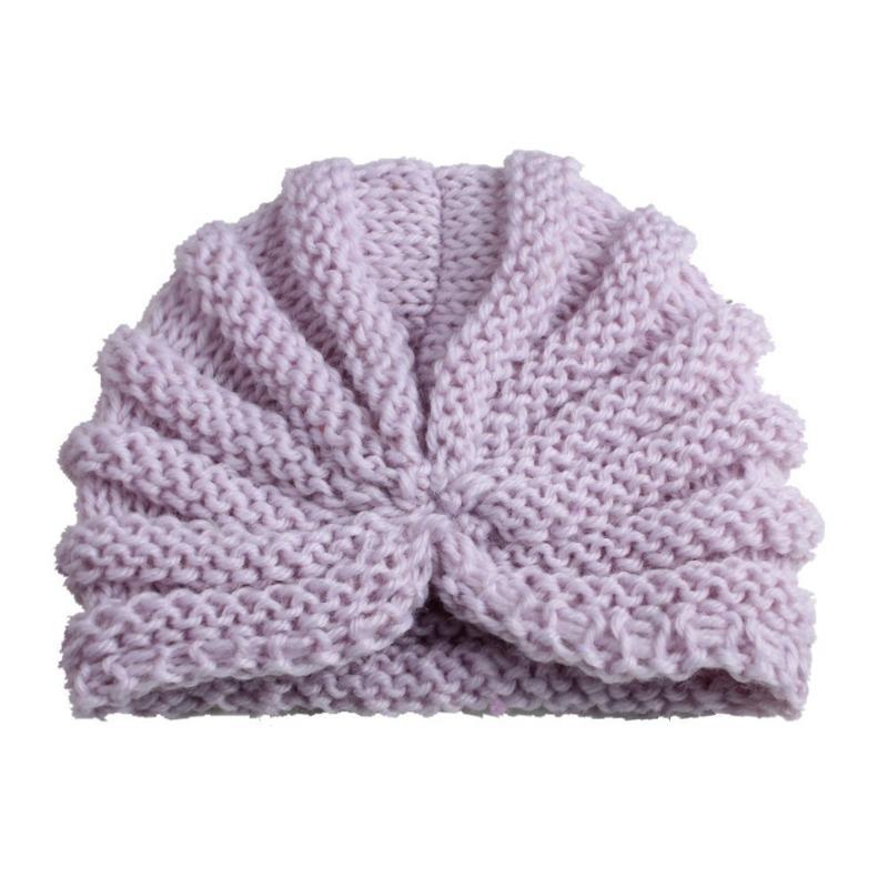 New Solid Color Wool Children's Hat, Soft and Comfortable Baby Pullover Hat, Children's Jewelry and Baby Products