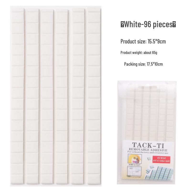 

96-Pack Traceless Clay Nail Practice Tips - Versatile Plasticine for Fixing