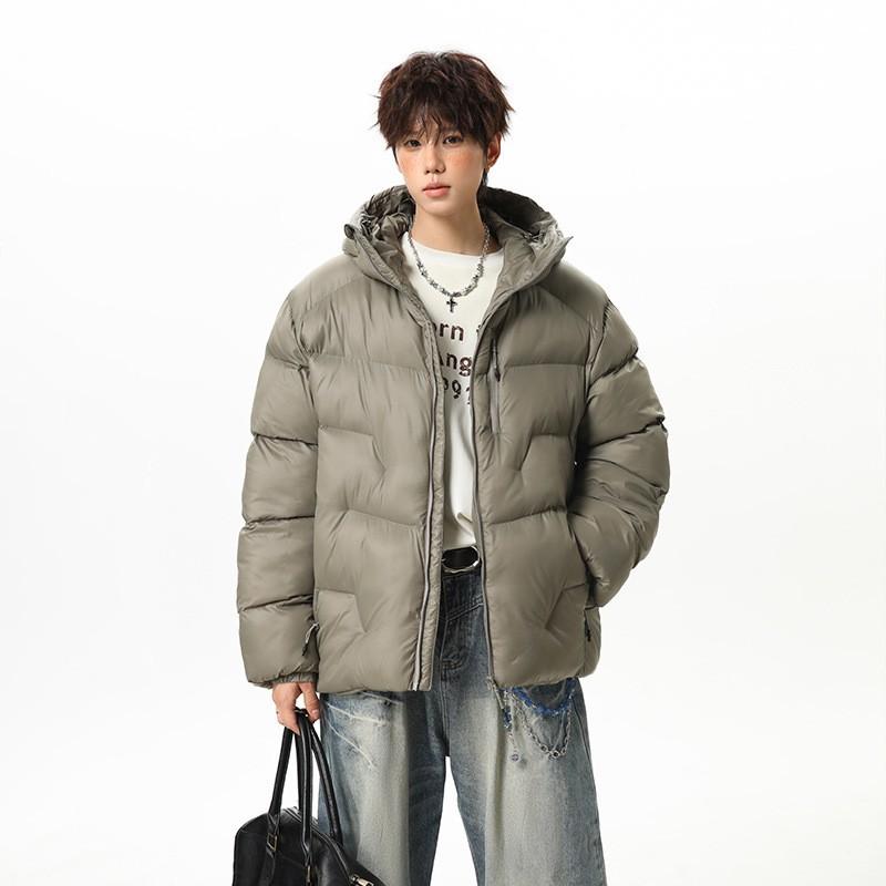 Jacketron Winter Puffer Coat Men Women Thick Warm Outdoor Windproof Cotton Jacket