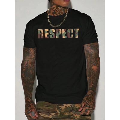 Men'S Summer Printed T-Shirt - A Classic Casual Round Neck Short Sleeve Tee, Designed for Comfort And Breathability, Featuring a Pattern