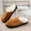 Winter Women House Brushed Slippers Trend Warm Ankle Boots Moccasin Home Comfort Woman Cotton Shoes Plus Size Zapatos De Mujer