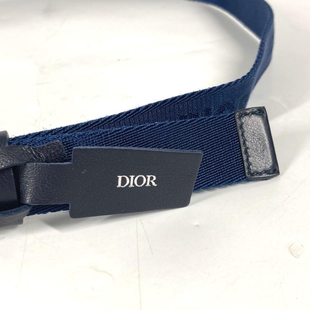 Dior Logo Gacha Belt  Belt Canvas Navy
