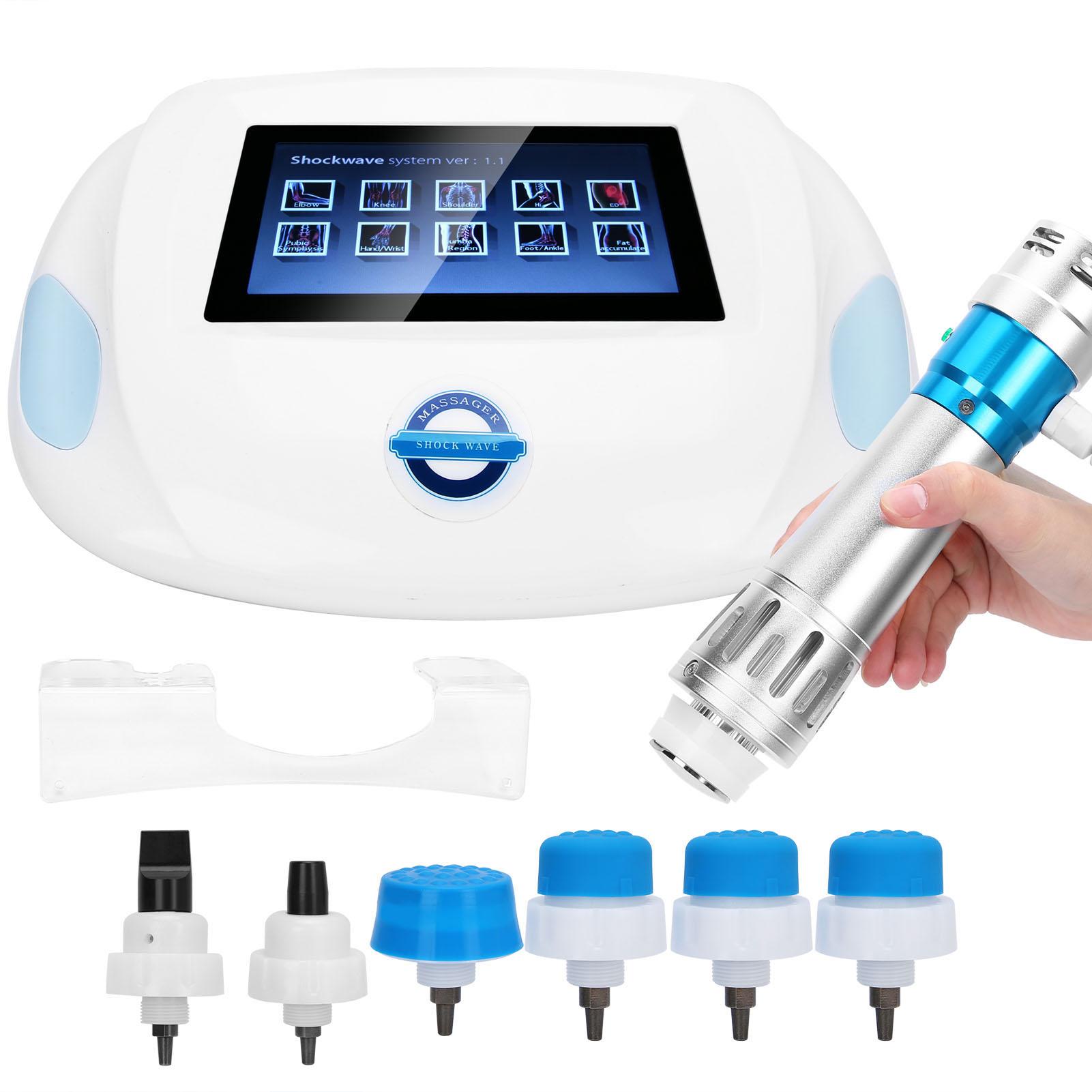 

Аппарат ударно-волновой терапии для лечения ЭД, обезболивающий массаж, физиотерапевтический инструмент, вилка 100–240 В, Великобритания UK Plug