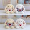 Cute Rice Marten Long Ear Rabbit Plush Toy Fragrance Lolita Rabbit 8 Inch Grabbing Machine Doll Girl Heart Birthday Gift