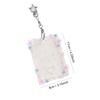 Creative 3 inch Photocard Holder Sparkling Stars Mini Idol Photo Holder Gift Acrylic Keychains
