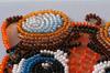 Midi Set for Embroidery with Beads On Natural Artistic Canvas Abris Art Cat Family
