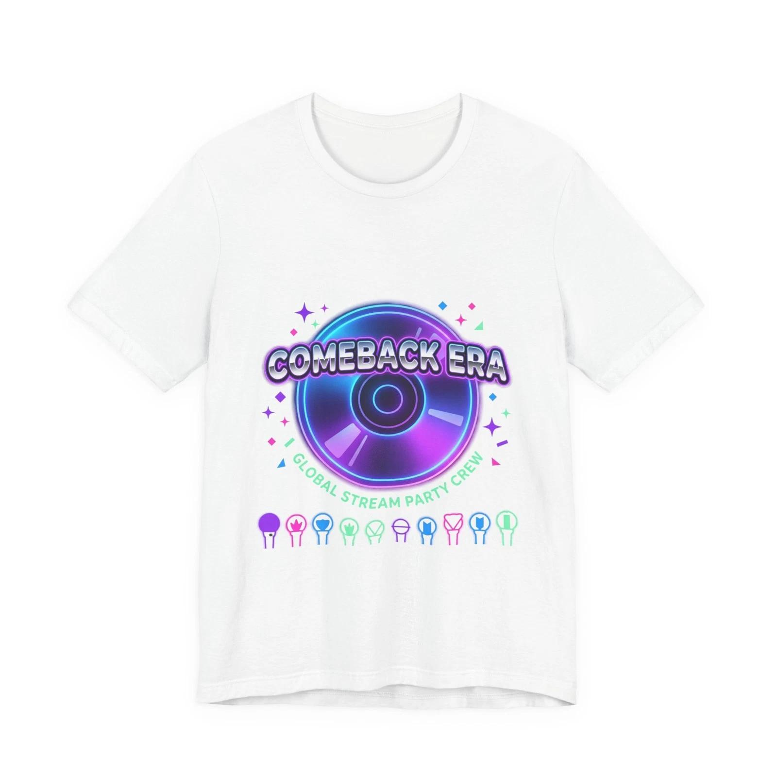 Comeback Era Tee | K-pop comeback, fan chant, lightstick stan 3XL