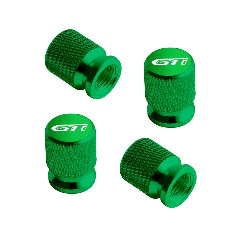 For VW VOLKSWAGEN 2026 New For Peugeot GTI Emblem 106 107 206 207 208 301 307 408 508 3008 Badge Car Wheel Tire Valve Caps Tyre
