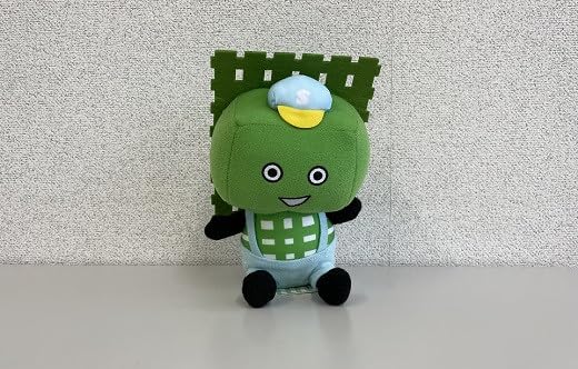 

Konbu Brothers (Sukkii & Enzo) Sukkii Plush Toy, Large, Blue Country, 90g