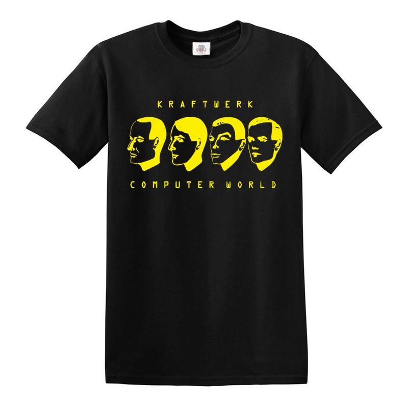 Computer World Unisex T-Shirt Kraftwerk Funny Gift Present Novelty Top Tee S