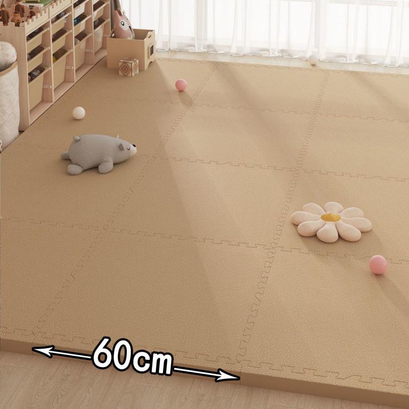 Thick dirt-resistant foam crawling mat, splicing floor mat, carpet for living room and baby use.