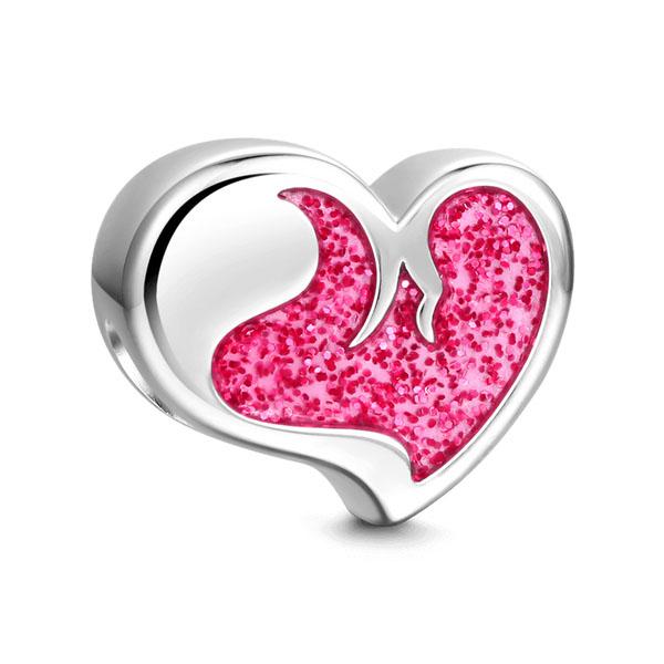 New Copper Air Balloon Charm Happy Birthday Pendant Bead Cake Pendant Fit Original European Bracelet Diy Women