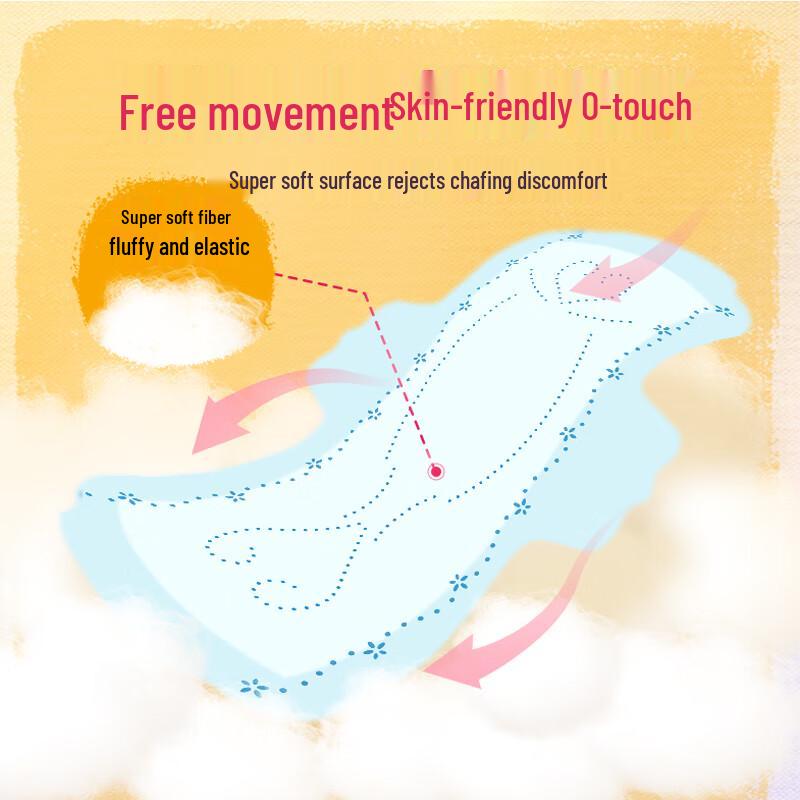 Elis Instant Absorbency Cotton Soft Sanitary Pads