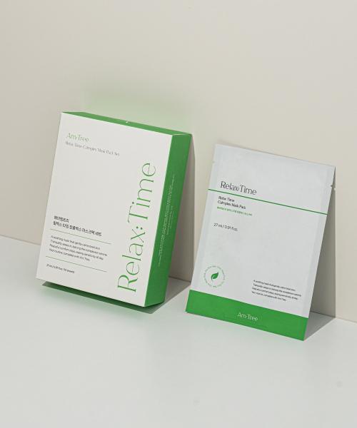 AM Tree High-Moisture Essence Balance Sheet Mask (10 Sheets, 4 Types)