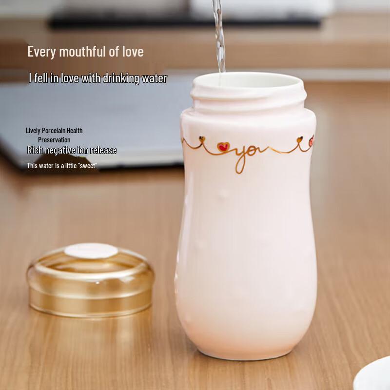 Qian Tang Xuan  One Heart One Mind  Ceramic Portable Cup