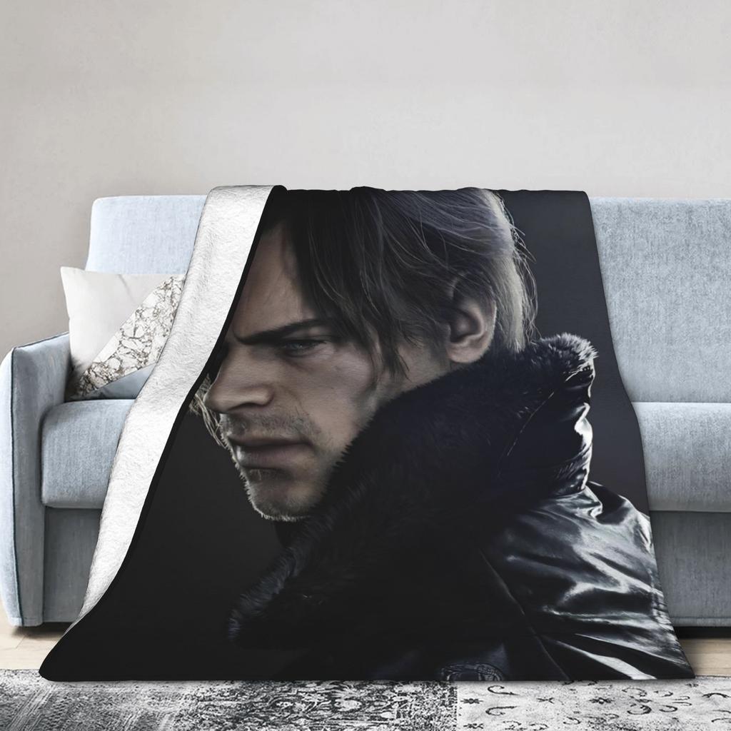 Residents Evils 9  Fashion Blanket Super Soft Cozy Games Throw Fashion Blankets for Bed  Multiple Sizes Rug Piece