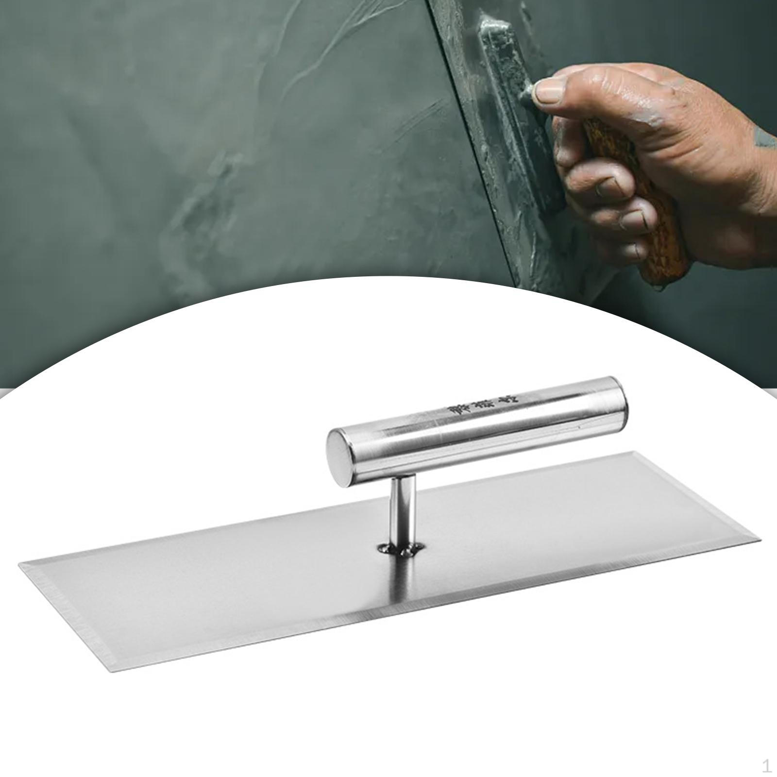 

Штукатурный шпатель Ручной инструмент Удобная ручка Износостойкий Прочный скребок по каменной кладке 30cmx10.5cm