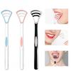 Silicone Tongue Scraper 1Pcs Macaron Color Tonger Brush Cleaning Tools Toothbrush Oral Care Fresh Breath Safe Clean