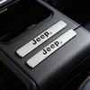 1Pcs 3D Metal Stickers Car Body Side Fender Emblem Decal For Jeep Wrangler Grand Cherokee Avenger Compass Wagoneer Gladiator XJ